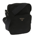 PRADA Shoulder Bag Nylon Black  65880