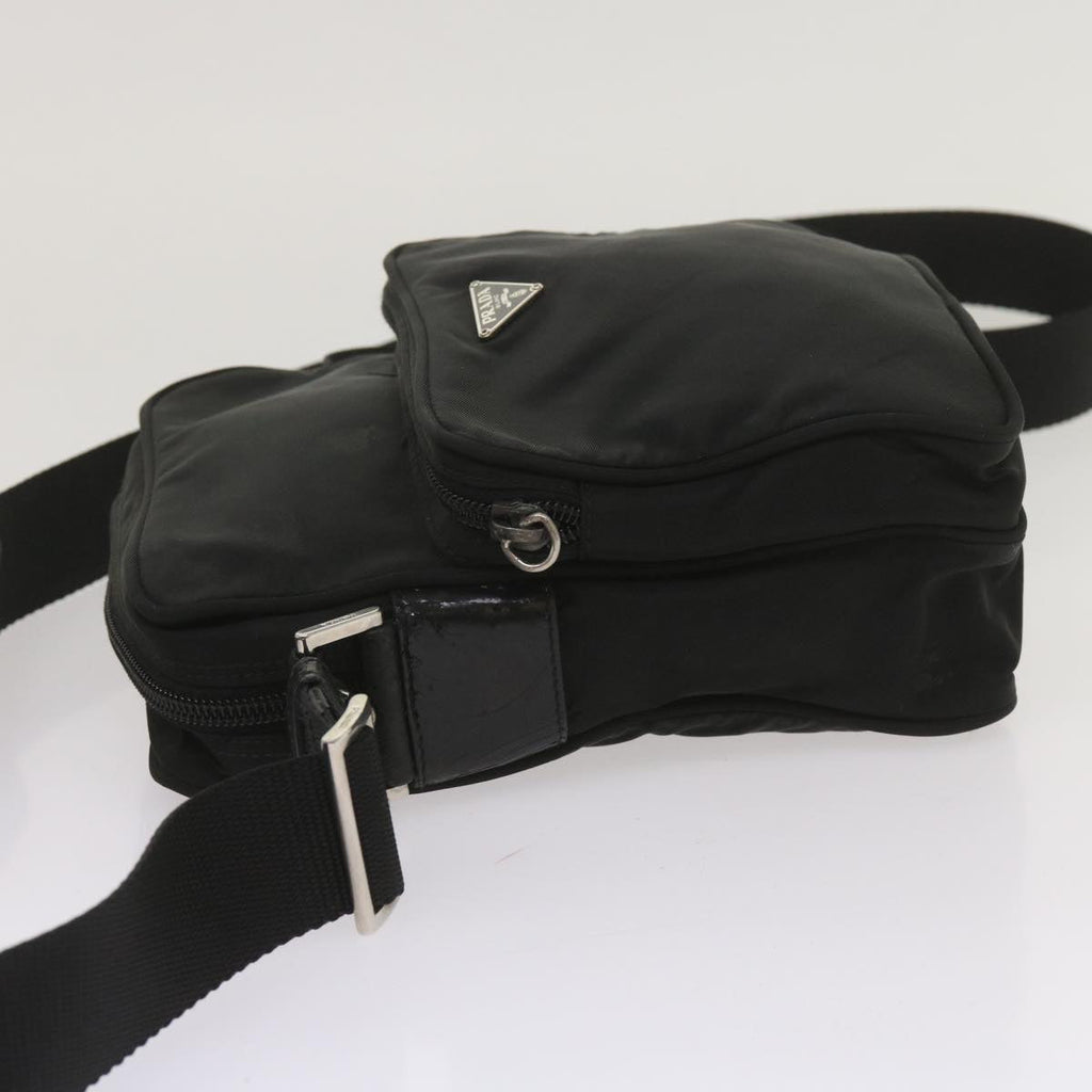 PRADA Shoulder Bag Nylon Black  65880