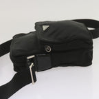 PRADA Shoulder Bag Nylon Black  65880