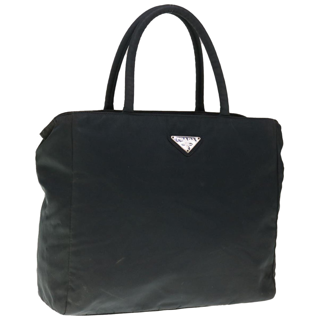 PRADA Hand Bag Nylon Black  65884