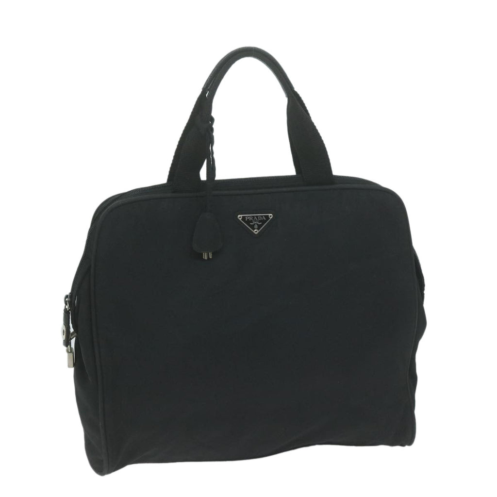 PRADA Hand Bag Nylon Black  65890