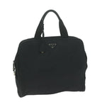 PRADA Hand Bag Nylon Black  65890