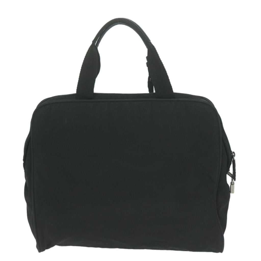 PRADA Hand Bag Nylon Black  65890