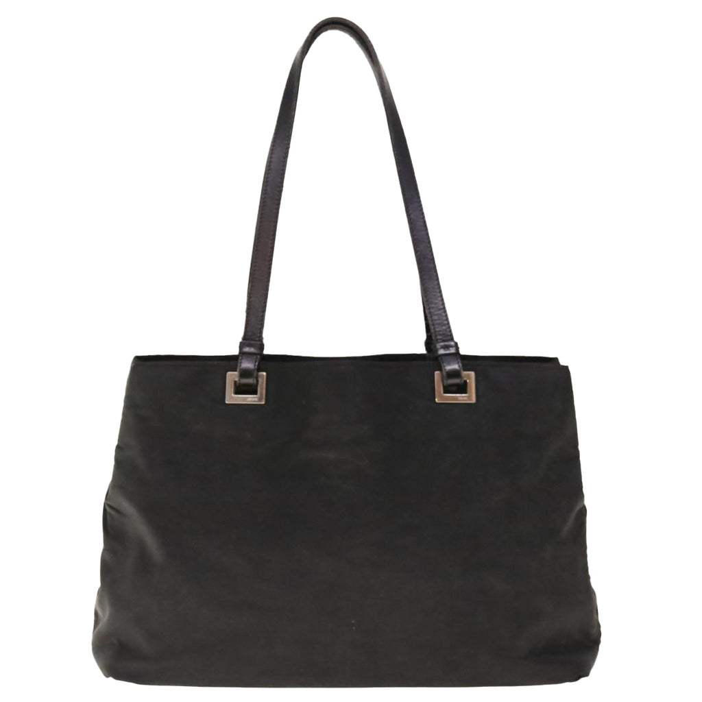PRADA Hand Bag Nylon Black  65906