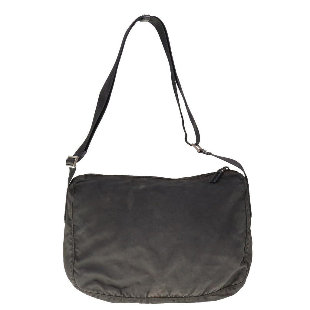 PRADA Shoulder Bag Nylon Black  65909