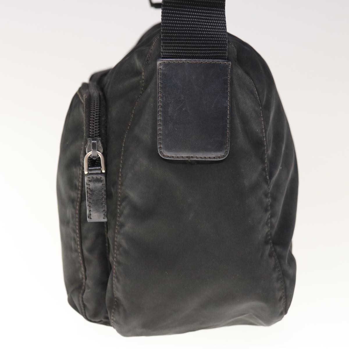 PRADA Shoulder Bag Nylon Black  65909