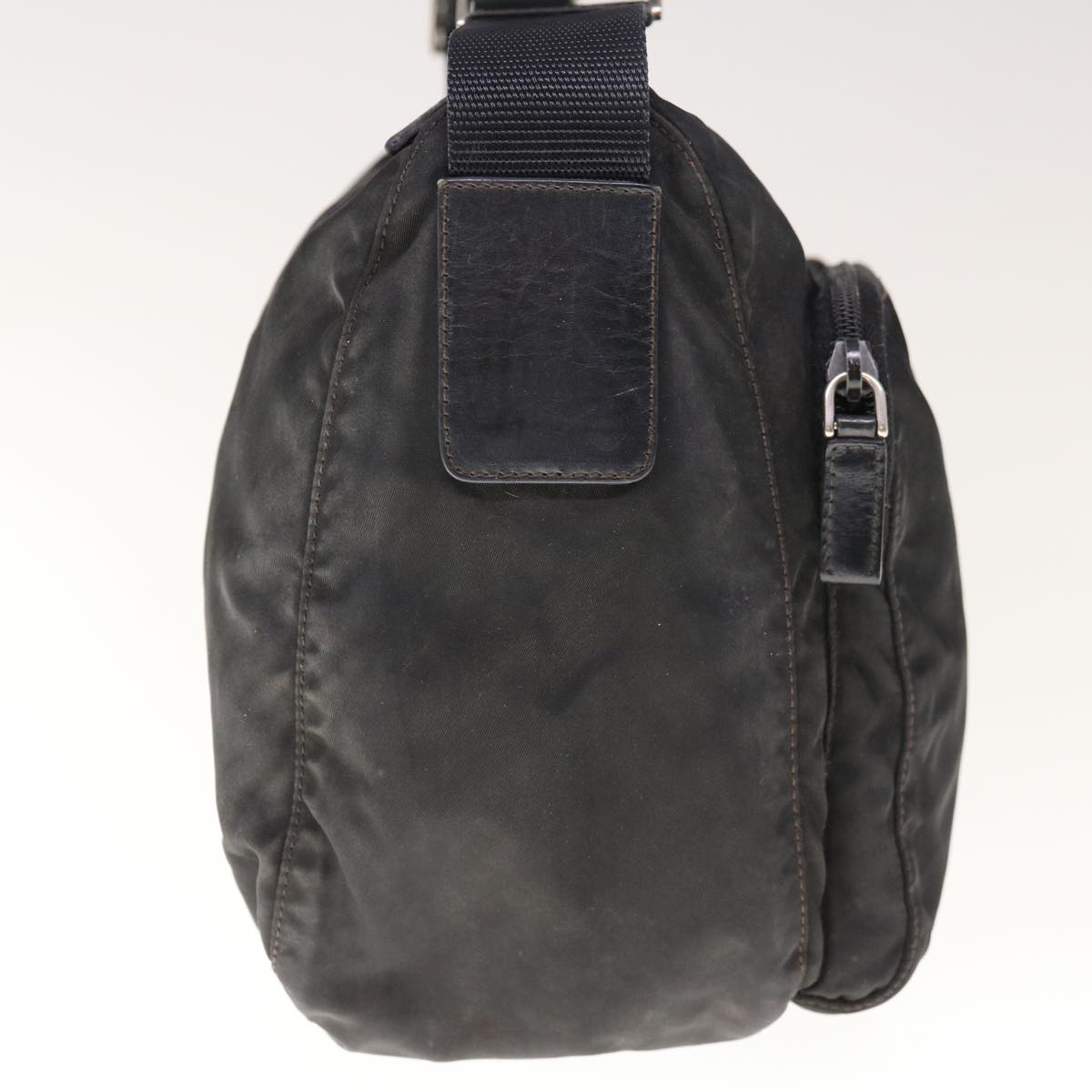PRADA Shoulder Bag Nylon Black  65909
