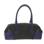 PRADA Hand Bag Nylon Purple  65920
