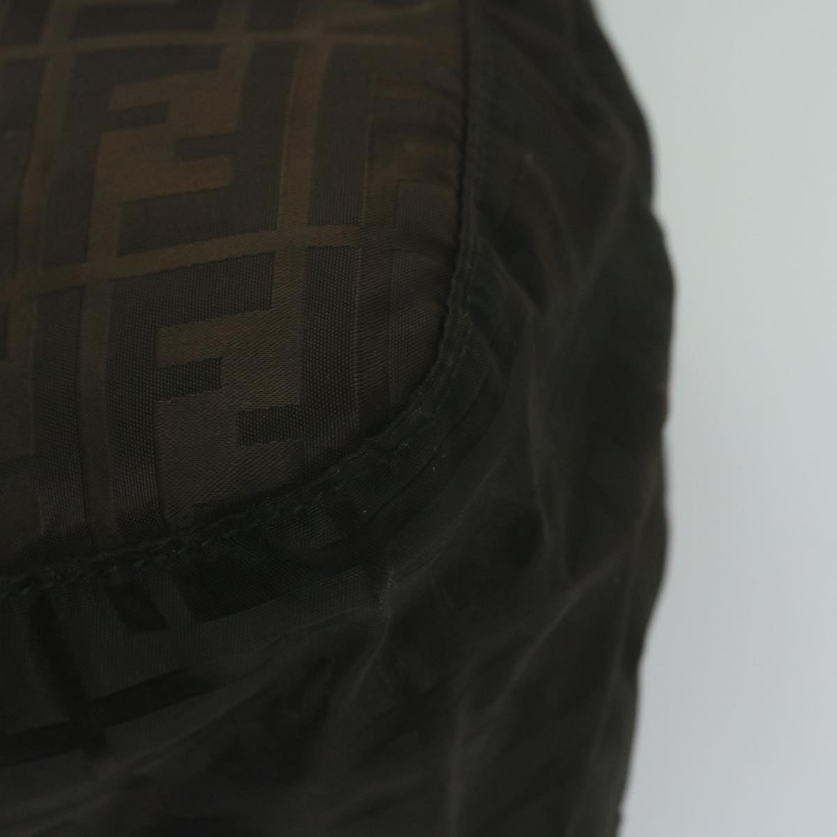 FENDI Zucca Canvas Backpack Brown Black65921