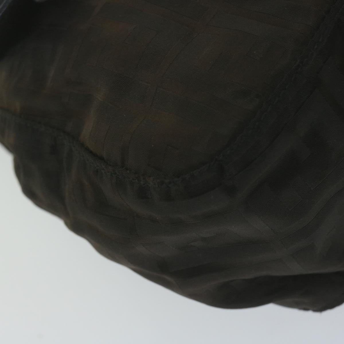 FENDI Zucca Canvas Backpack Brown Black65921