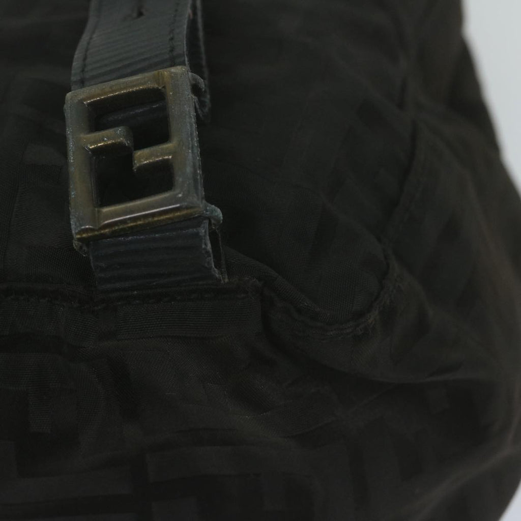 FENDI Zucca Canvas Backpack Brown Black65921
