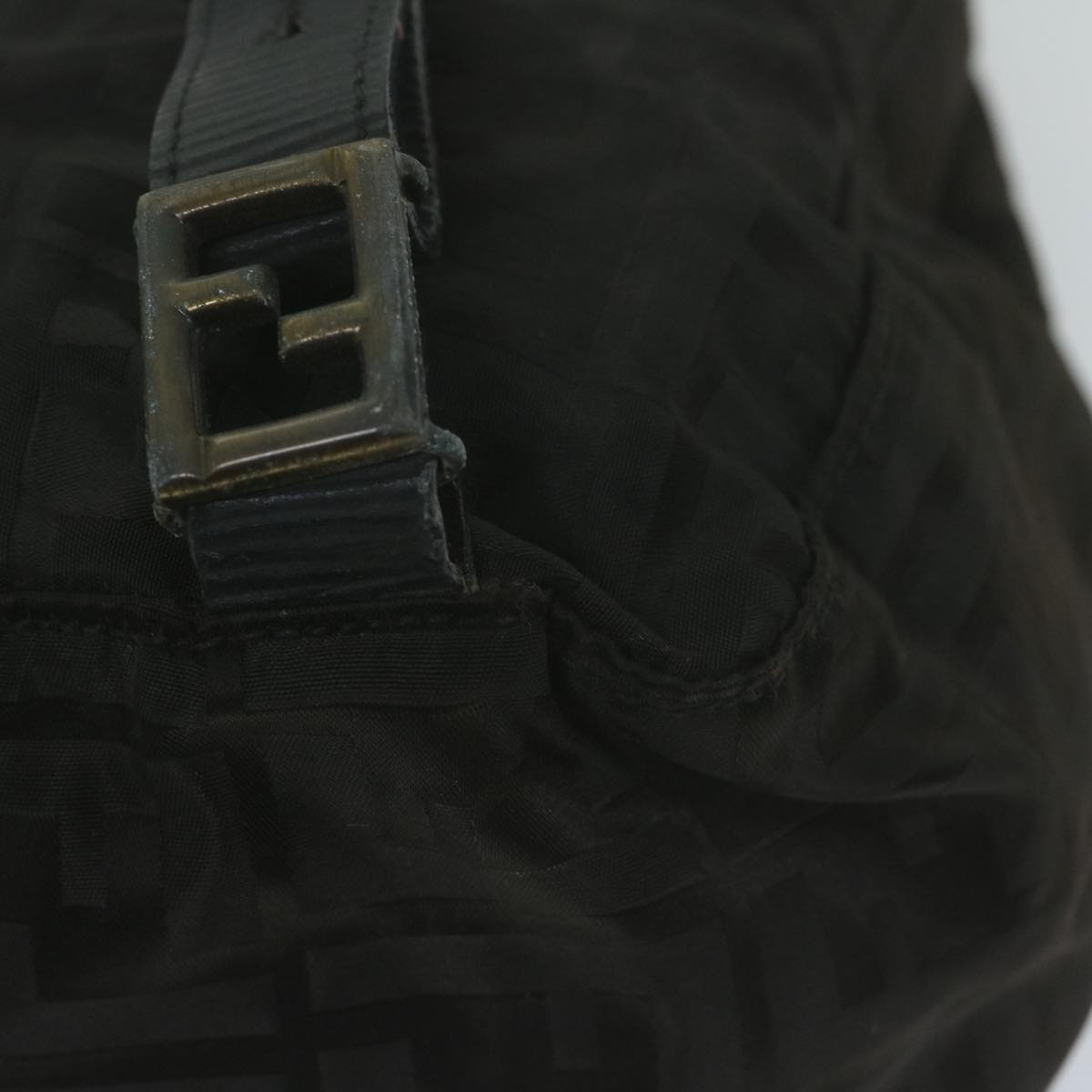 FENDI Zucca Canvas Backpack Brown Black65921