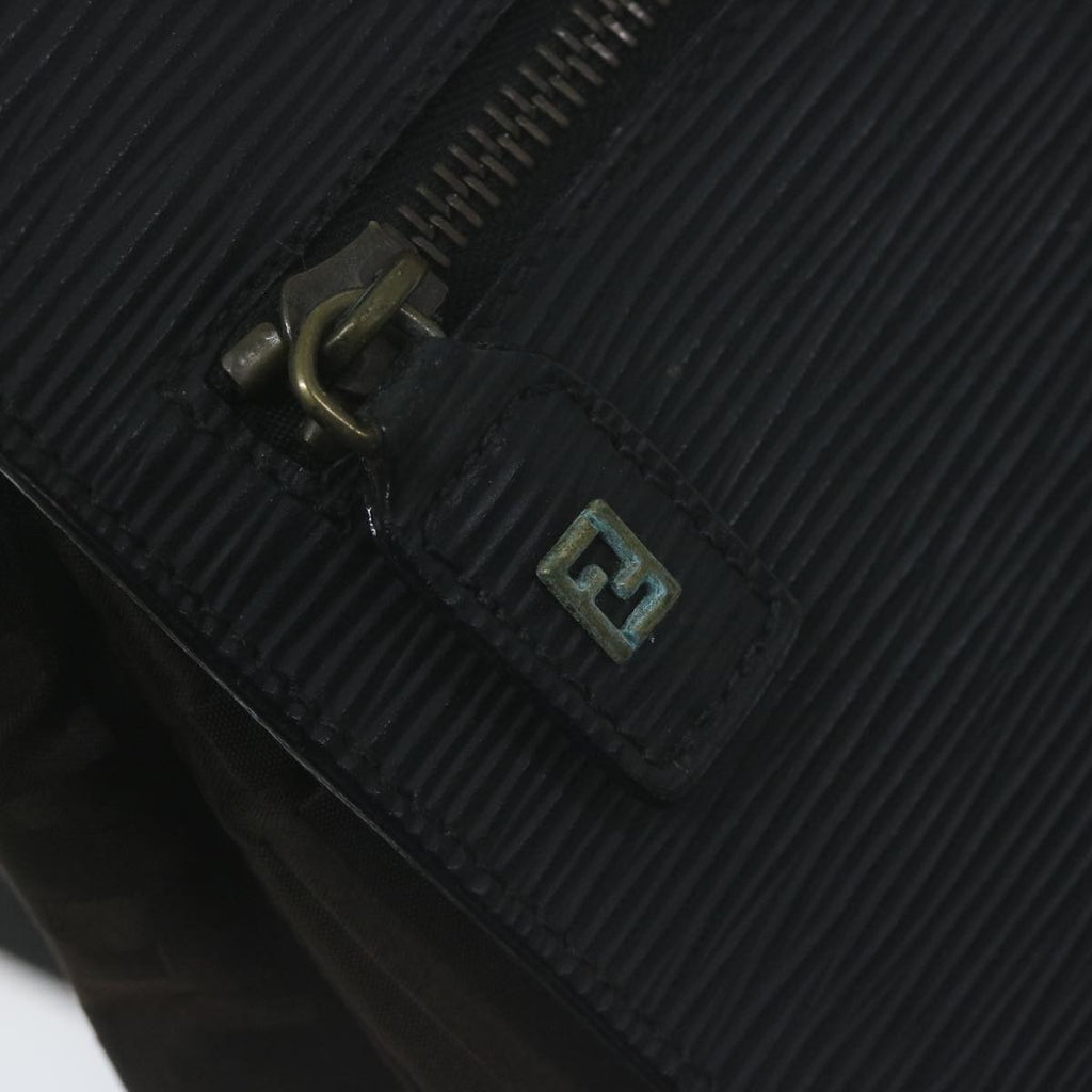 FENDI Zucca Canvas Backpack Brown Black65921