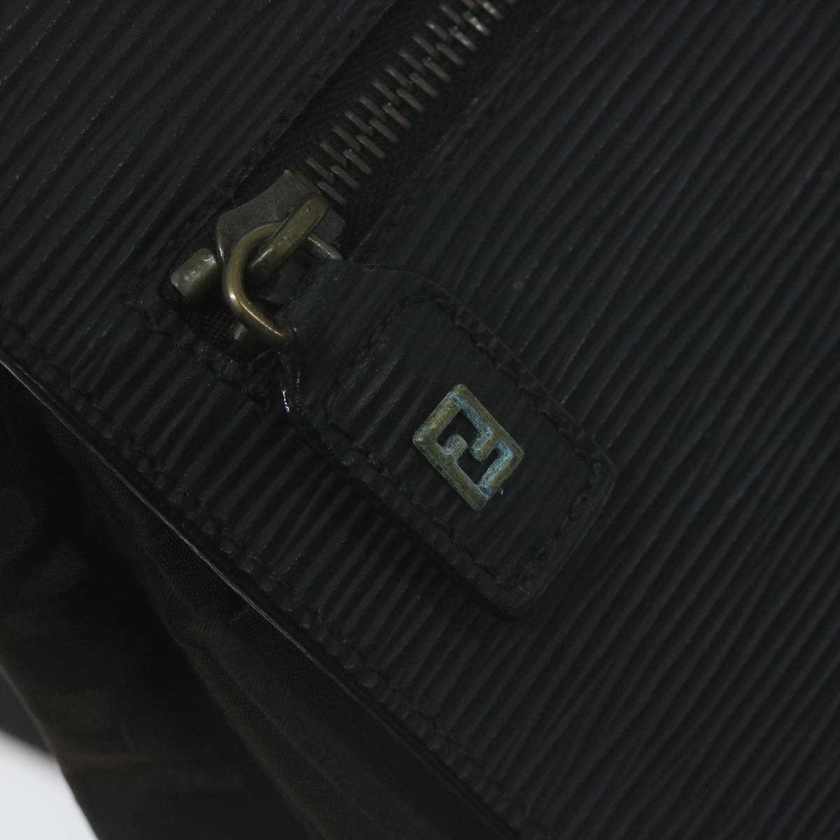 FENDI Zucca Canvas Backpack Brown Black65921