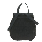 FENDI Zucca Canvas Backpack Brown Black65921