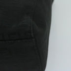 FENDI Zucchino Canvas Hand Bag Black 8BL02565922