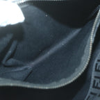 FENDI Zucchino Canvas Hand Bag Black 8BL02565922