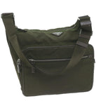 PRADA Shoulder Bag Nylon Khaki  65932