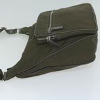 PRADA Shoulder Bag Nylon Khaki  65932