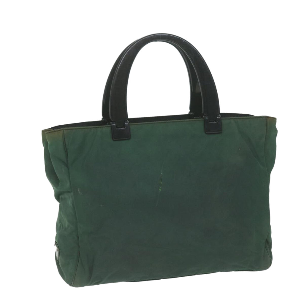 PRADA Hand Bag Nylon Green  65933