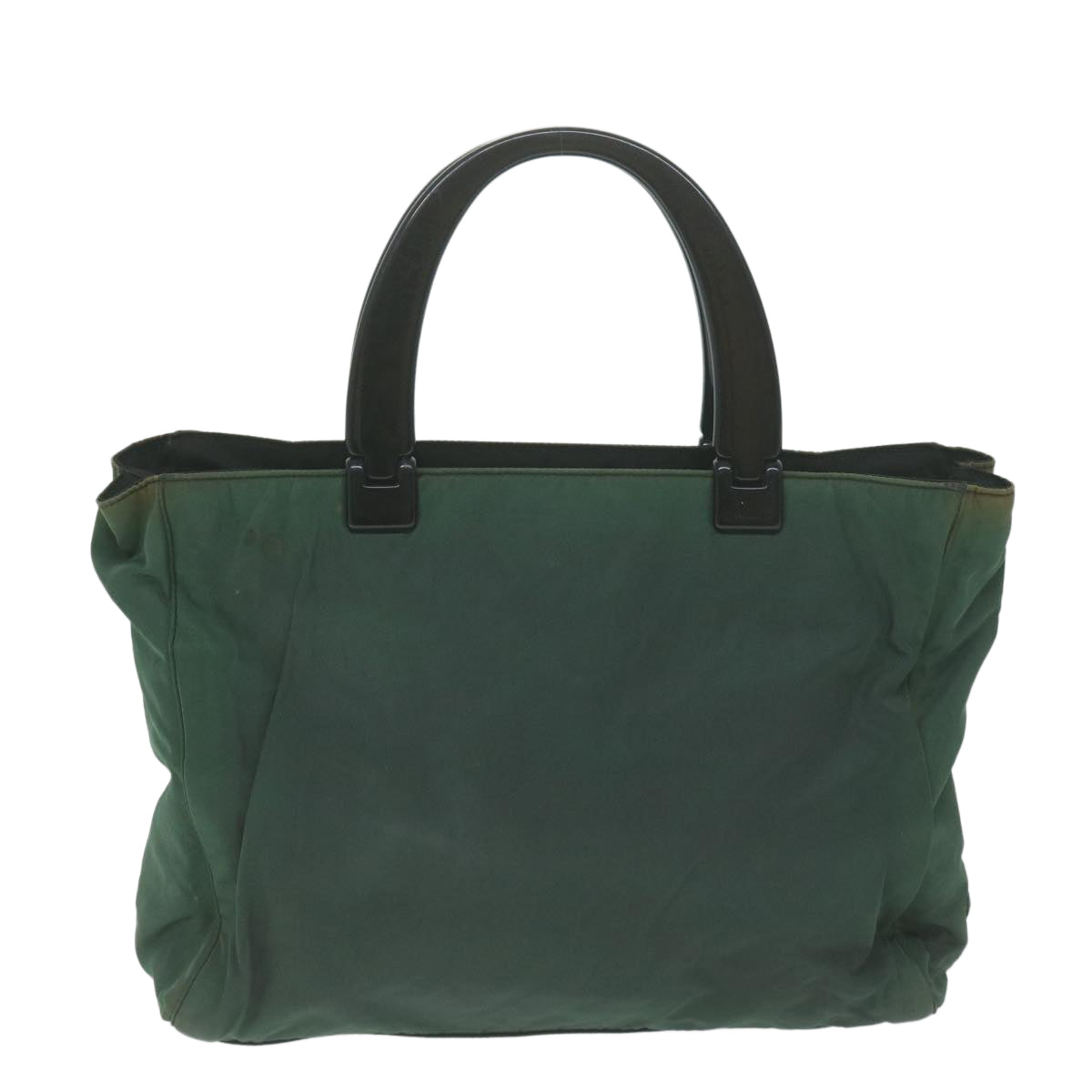 PRADA Hand Bag Nylon Green  65933