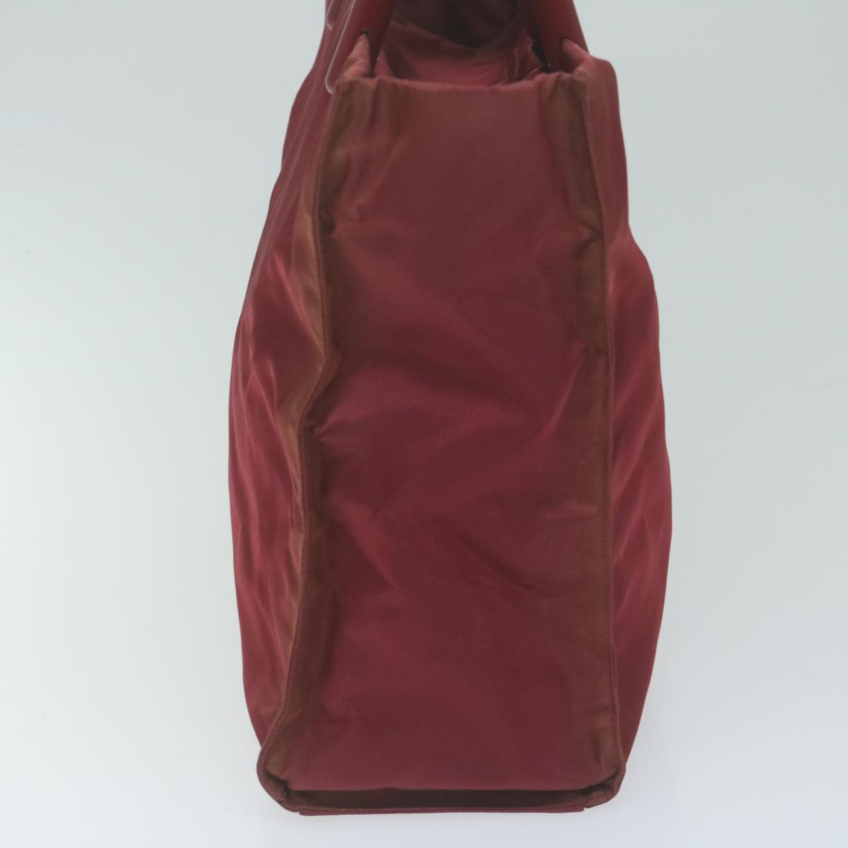 PRADA Hand Bag Nylon Red  65947