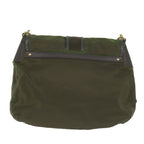 PRADA Shoulder Bag Nylon Khaki  65951
