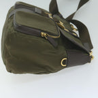 PRADA Shoulder Bag Nylon Khaki  65951