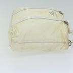 PRADA Hand Bag Nylon 2way White  65956