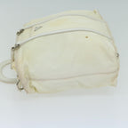 PRADA Hand Bag Nylon 2way White  65956