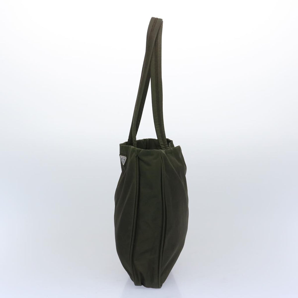 PRADA Tote Bag Nylon Khaki  65977