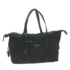 PRADA Hand Bag Nylon Black  65981