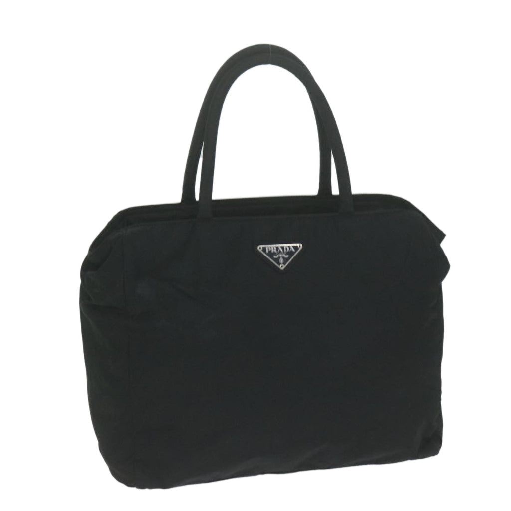 PRADA Hand Bag Nylon Black  65982