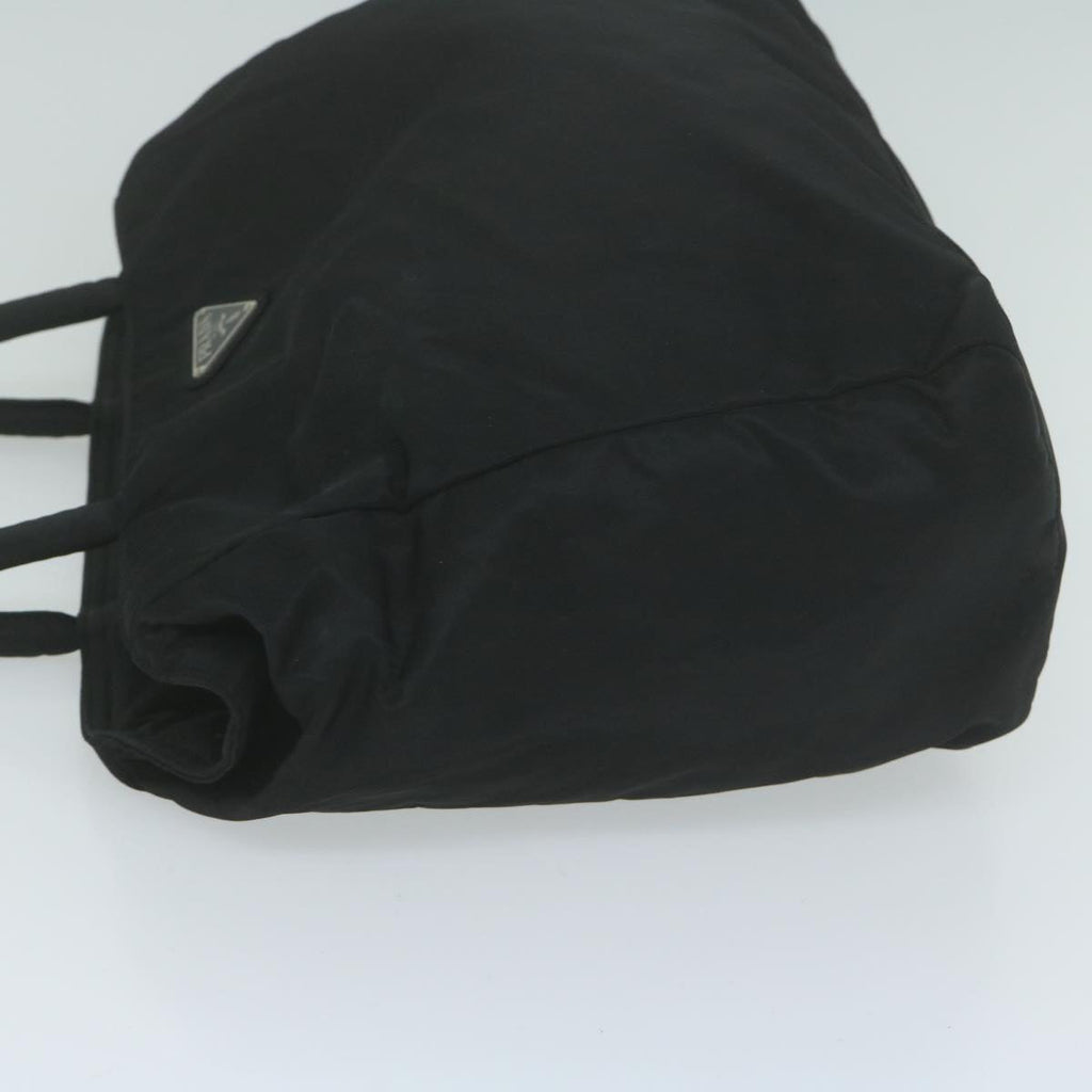 PRADA Hand Bag Nylon Black  65982