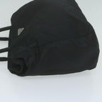 PRADA Hand Bag Nylon Black  65982