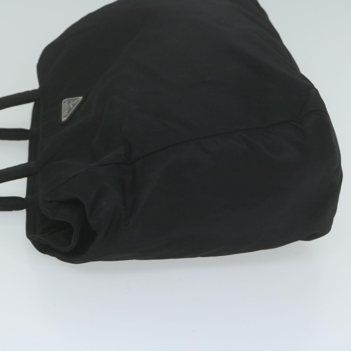 PRADA Hand Bag Nylon Black  65982