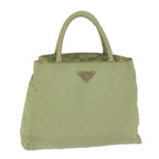PRADA Hand Bag Nylon Khaki  65996