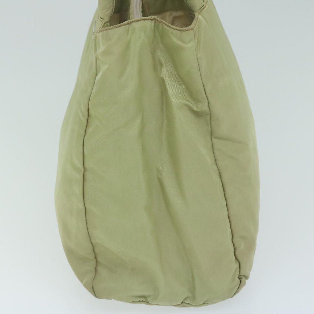 PRADA Hand Bag Nylon Khaki  65996