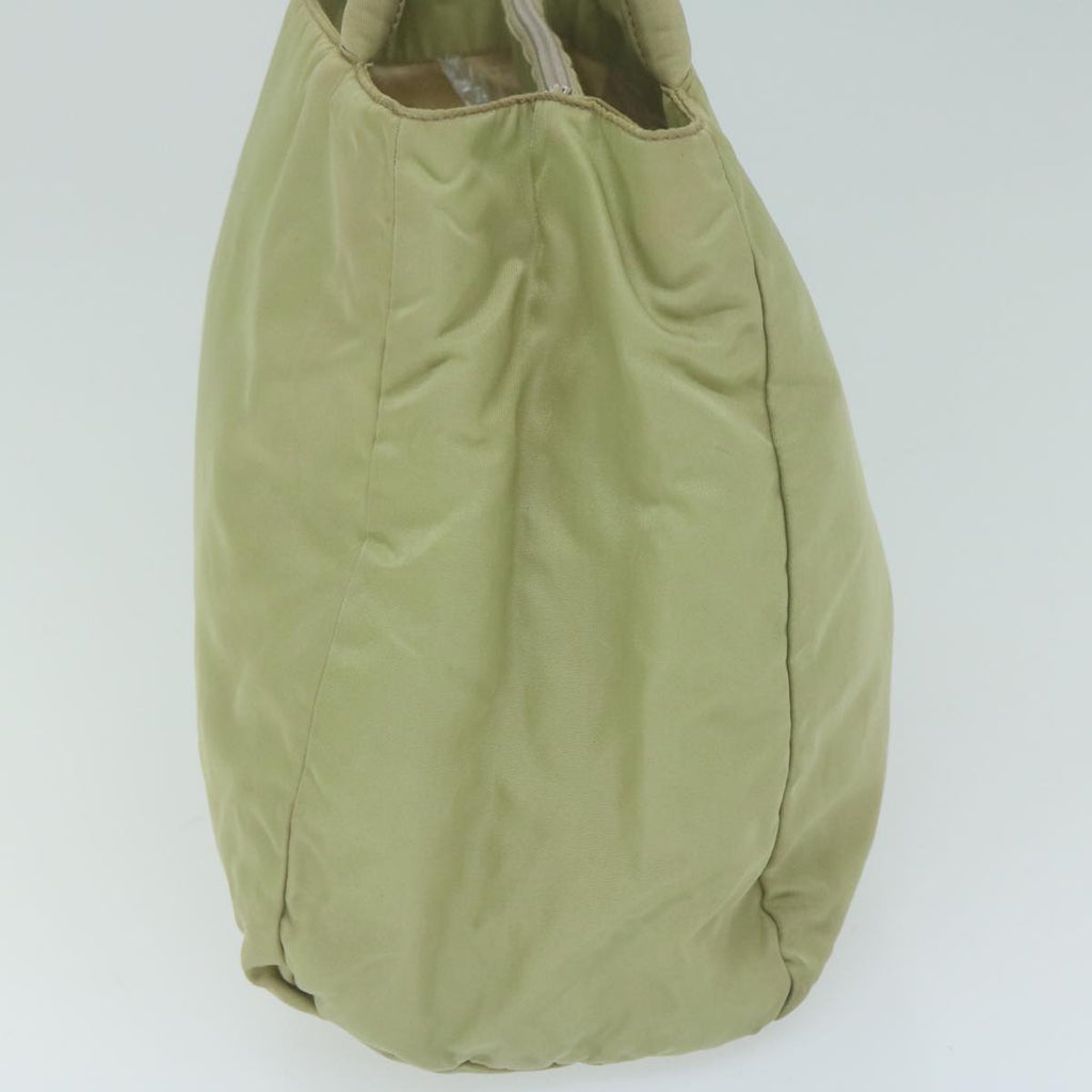 PRADA Hand Bag Nylon Khaki  65996
