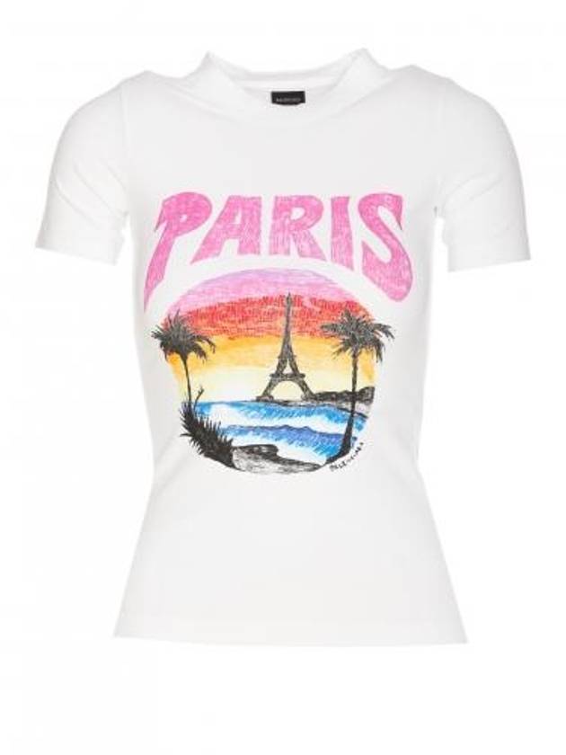 Balenciaga Paris Tropical T-shirt 768075 TPVM29601 B0010988925
