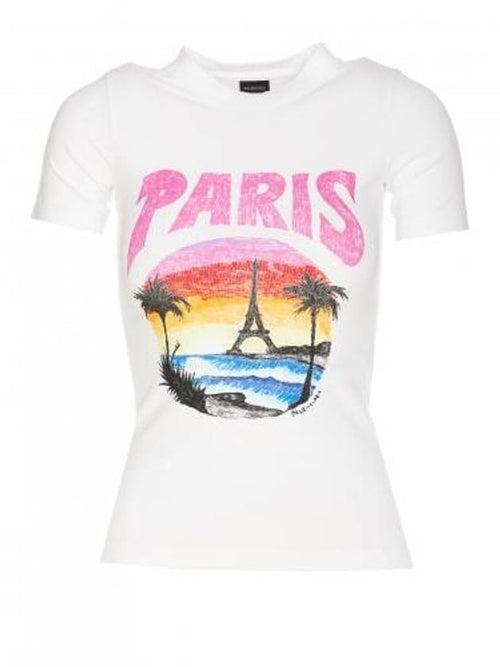 Balenciaga Paris Tropical T-shirt 768075 TPVM29601 B0010988925