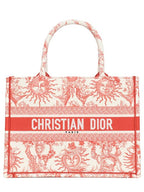 Dioriviera Book Medium Tote Bag Coral Dior