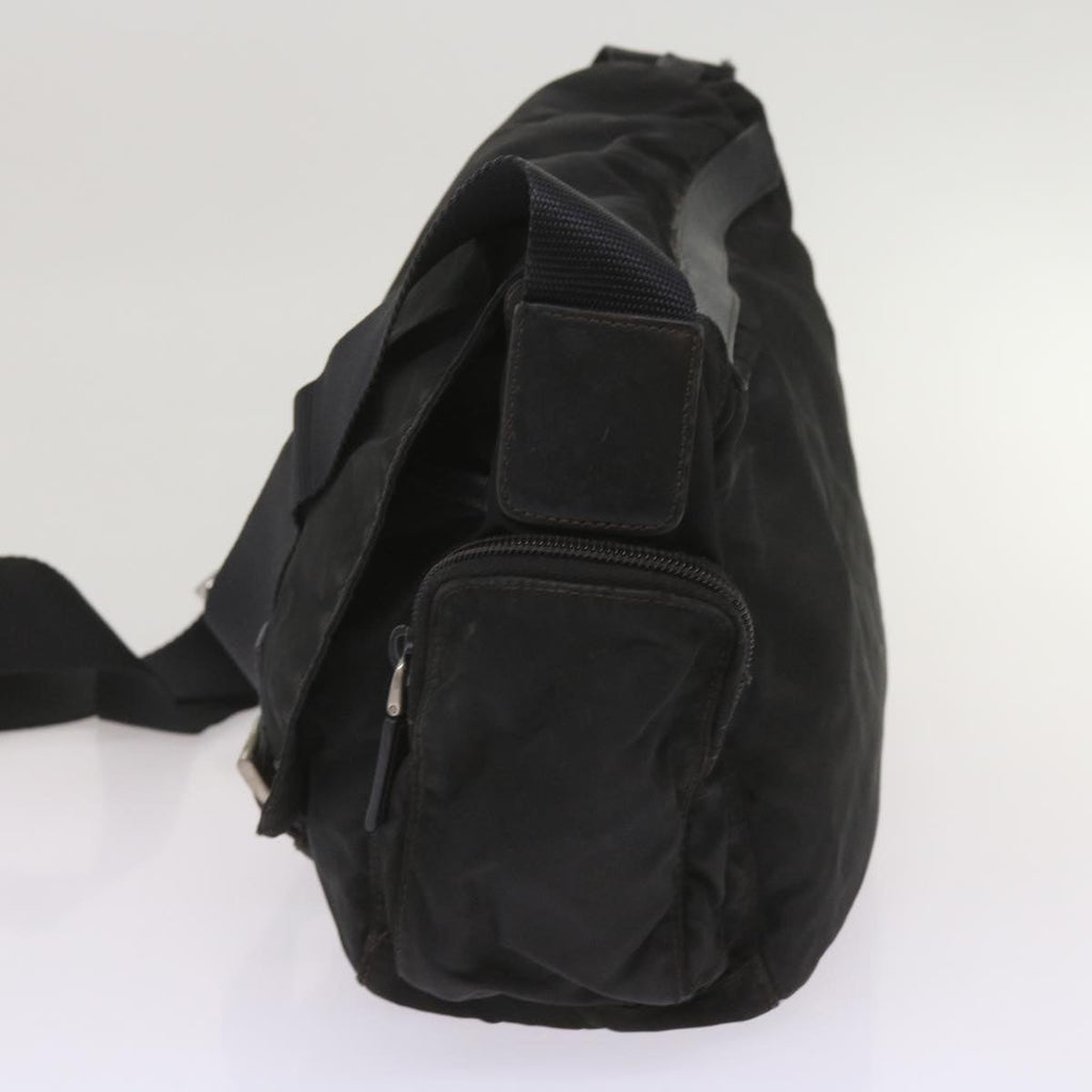 PRADA Shoulder Bag Nylon Black  66000