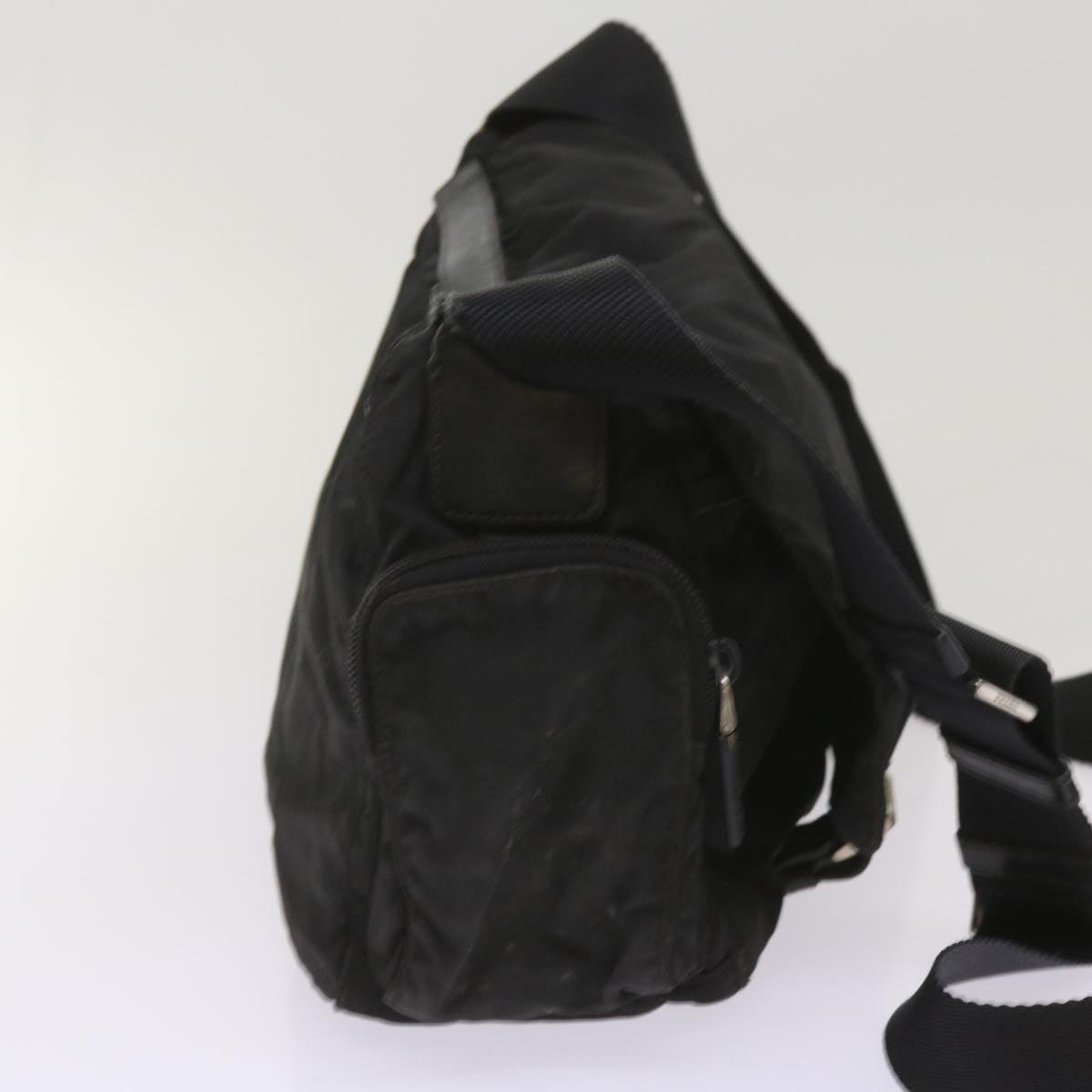 PRADA Shoulder Bag Nylon Black  66000