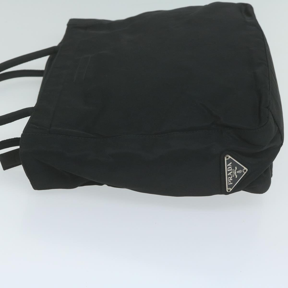 PRADA Hand Bag Nylon Black  66002