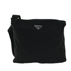 PRADA Shoulder Bag Nylon Black  66003