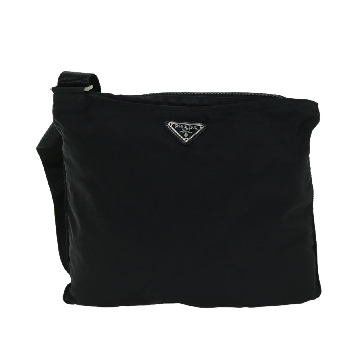 PRADA Shoulder Bag Nylon Black  66003