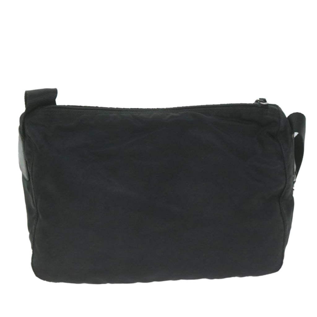 PRADA Shoulder Bag Nylon Black  66006