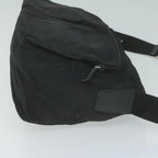 PRADA Shoulder Bag Nylon Black  66006