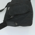 PRADA Shoulder Bag Nylon Black  66006